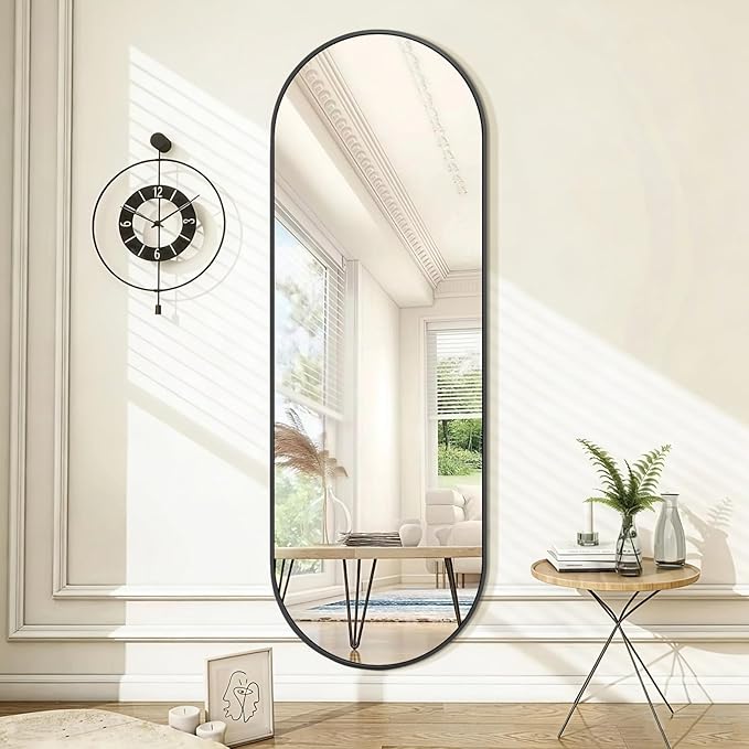 Oval mirror